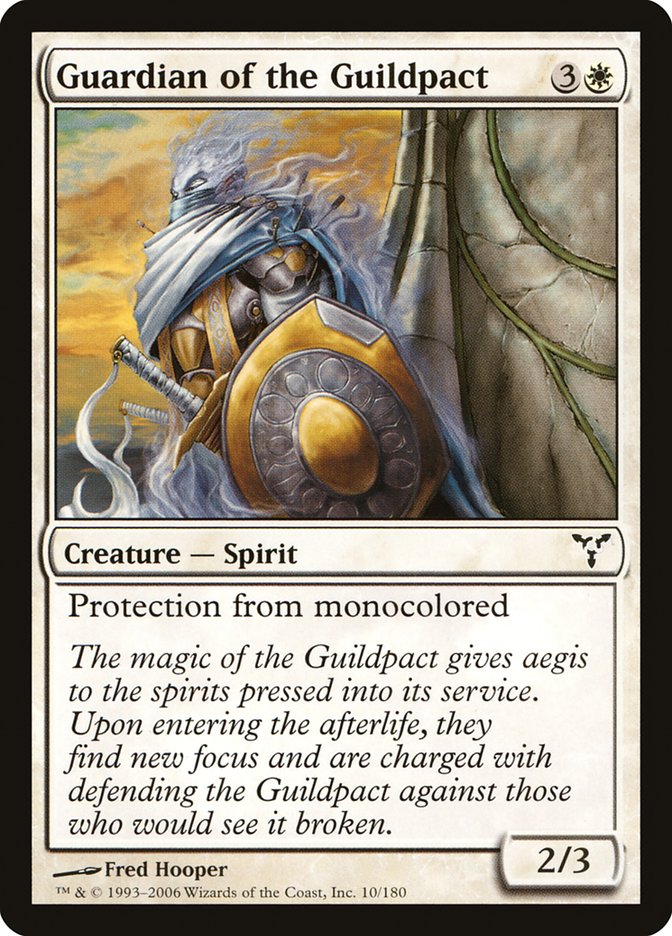 Guardian of the Guildpact [Dissension] Magic: The Gathering
