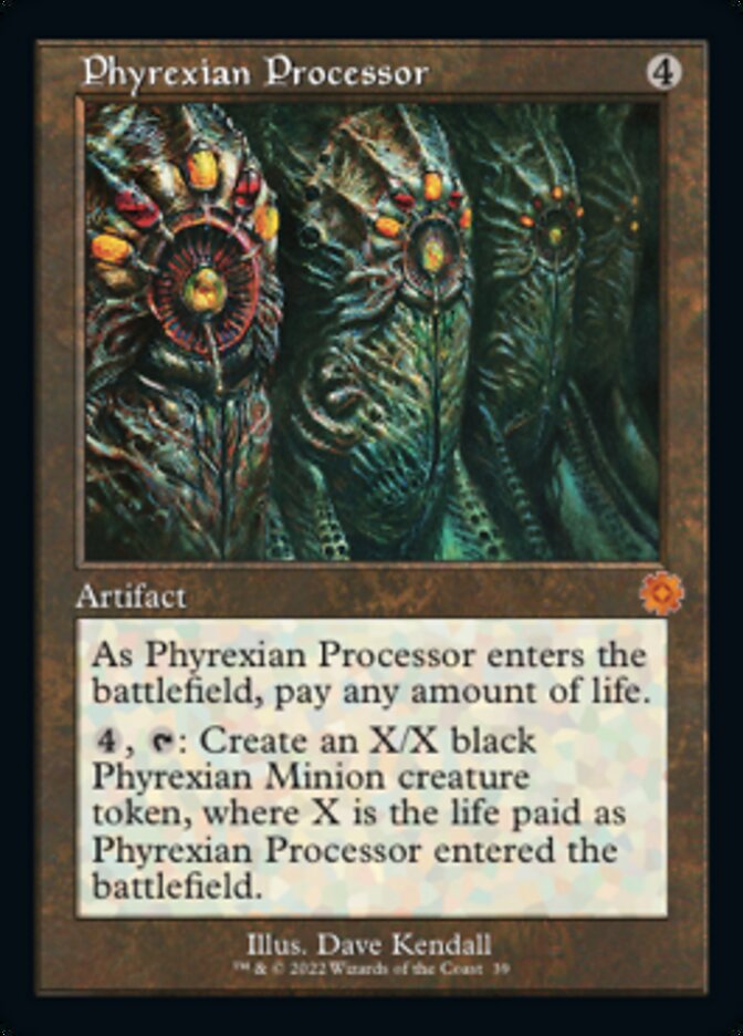 Phyrexian Processor (Retro) [The Brothers' War Retro Artifacts] Magic: The Gathering