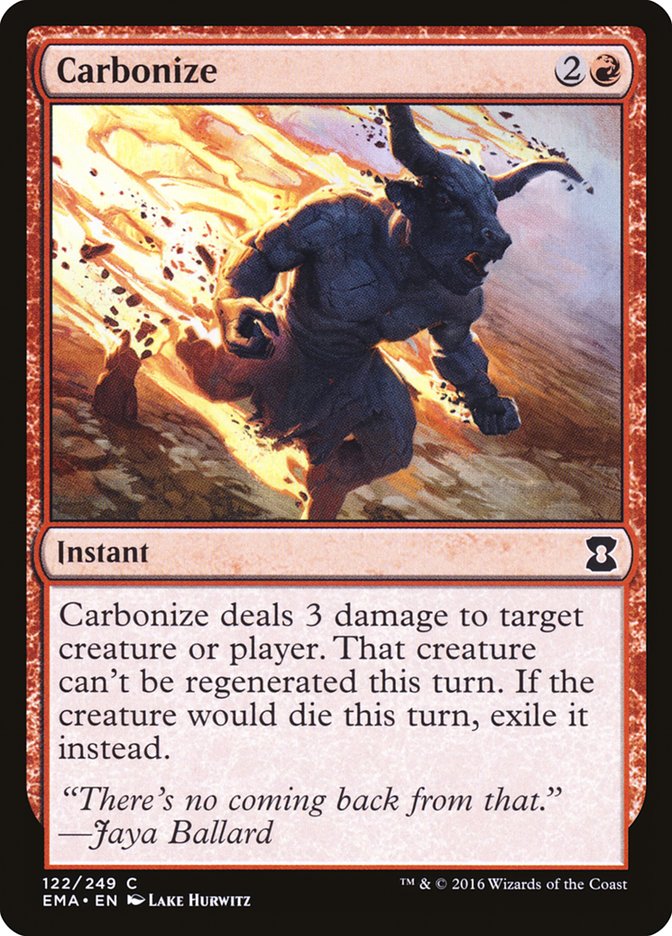 Carbonize [Eternal Masters] Magic: The Gathering