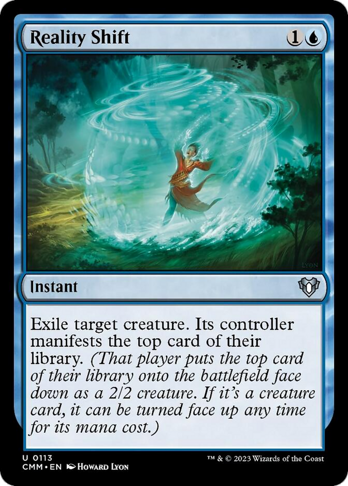 Reality Shift [Commander Masters] Magic: The Gathering