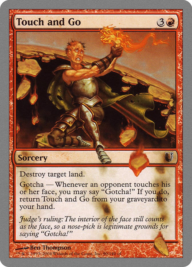 Touch and Go [Unhinged] Magic: The Gathering