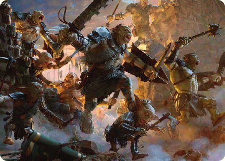 Thrill of Possibility Art Card [The Lord of the Rings: Tales of Middle-earth Art Series] Magic: The Gathering