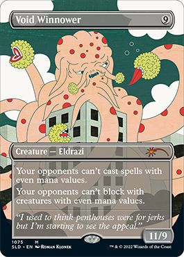 Void Winnower (Borderless) [Secret Lair Drop Series] Magic: The Gathering