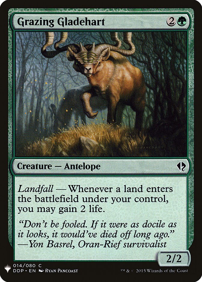 Grazing Gladehart [Mystery Booster] Magic: The Gathering