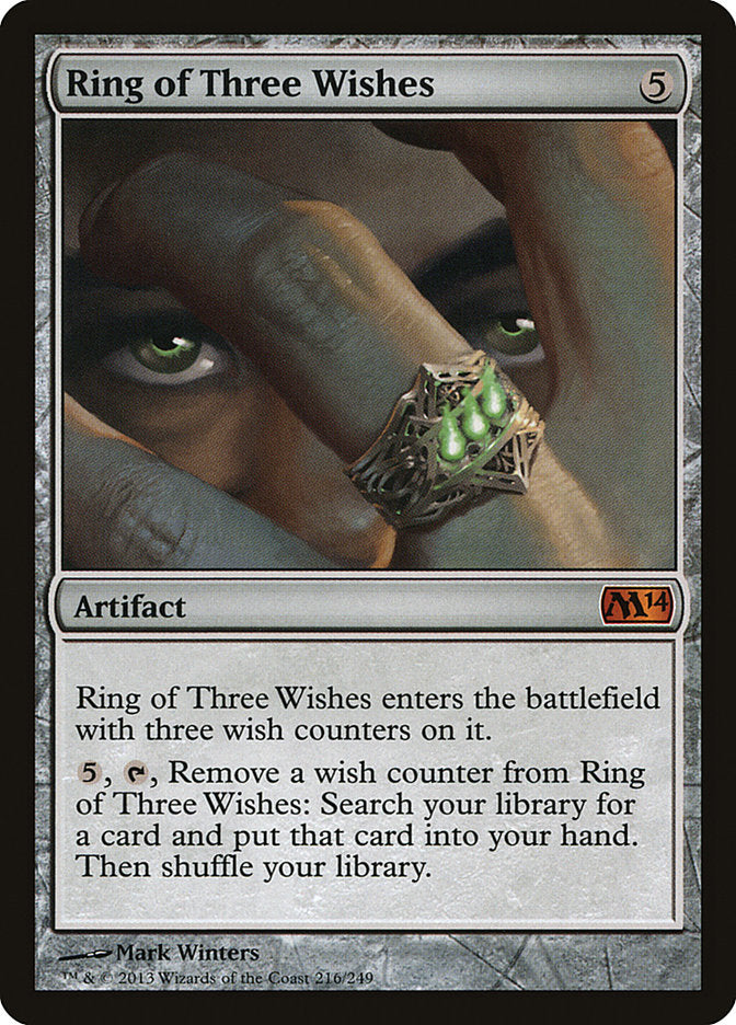 Ring of Three Wishes [Magic 2014] Magic: The Gathering