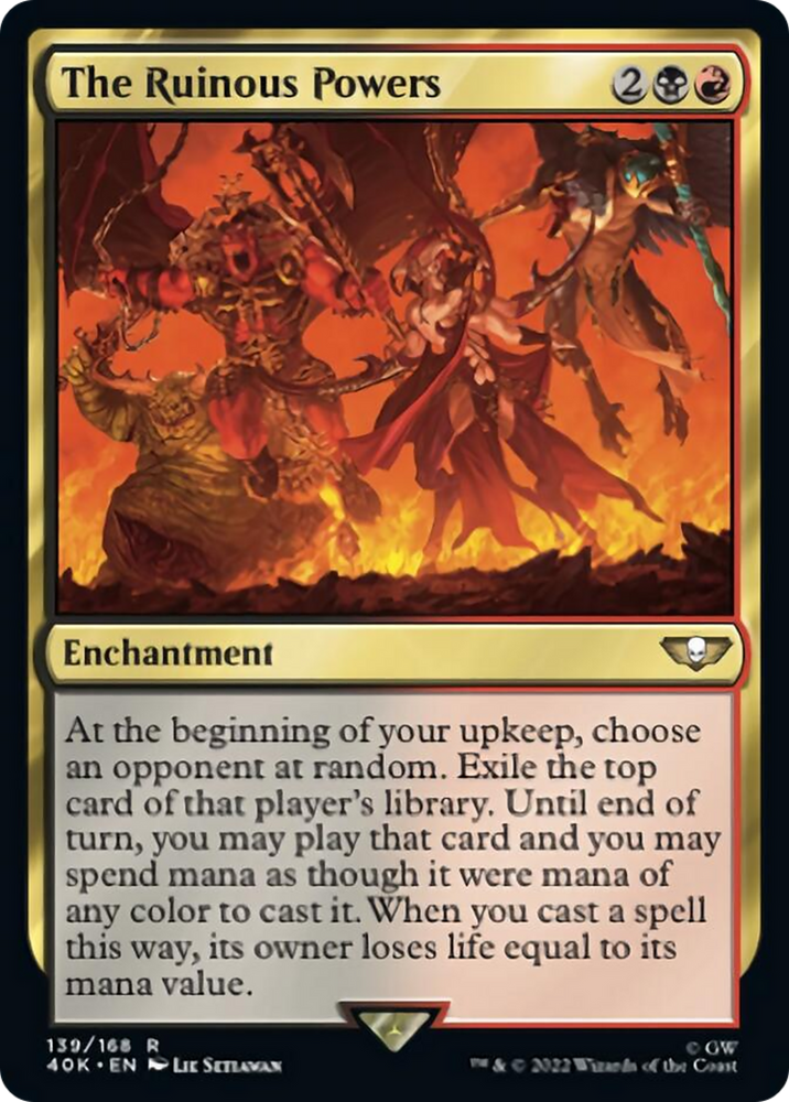 The Ruinous Powers [Warhammer 40,000] Magic: The Gathering