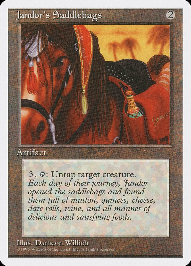 Jandor's Saddlebags [Fourth Edition] Magic: The Gathering