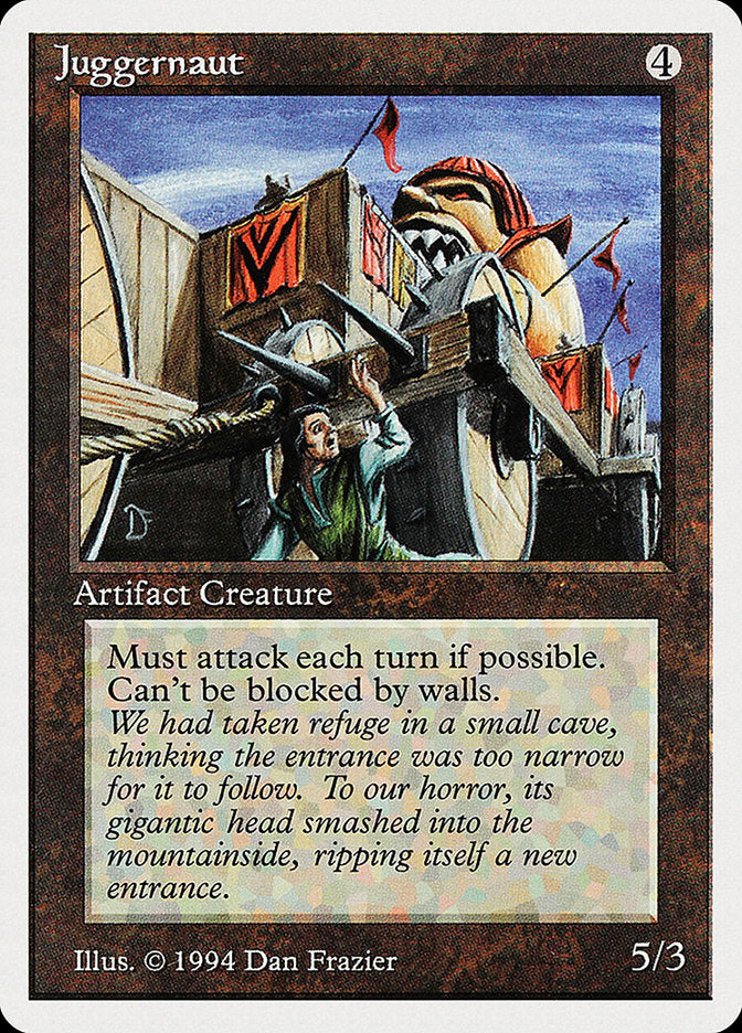 Juggernaut [Summer Magic / Edgar] Magic: The Gathering