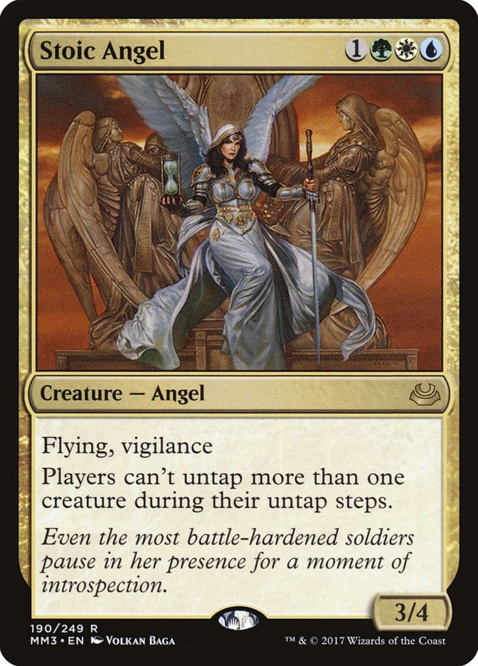 Stoic Angel [Modern Masters 2017] Magic: The Gathering