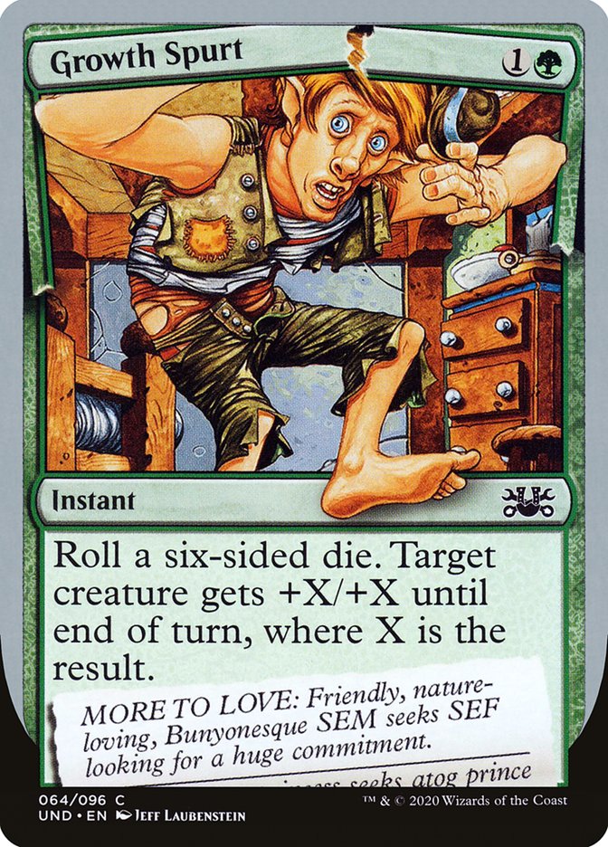 Growth Spurt [Unsanctioned] Magic: The Gathering
