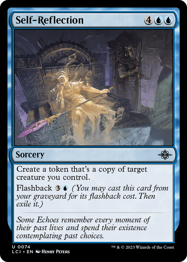 Self-Reflection [The Lost Caverns of Ixalan] Magic: The Gathering