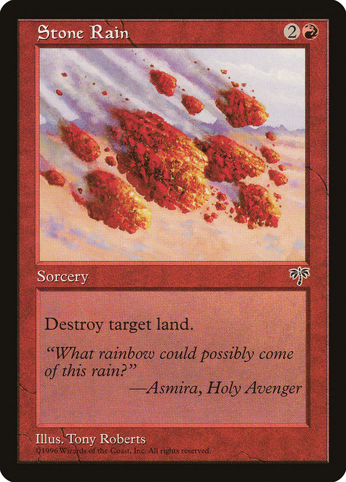 Stone Rain [Mirage] Magic: The Gathering