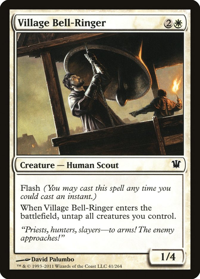 Village Bell-Ringer [Innistrad] Magic: The Gathering