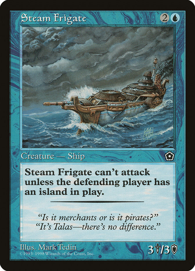 Steam Frigate [Portal Second Age] Magic: The Gathering