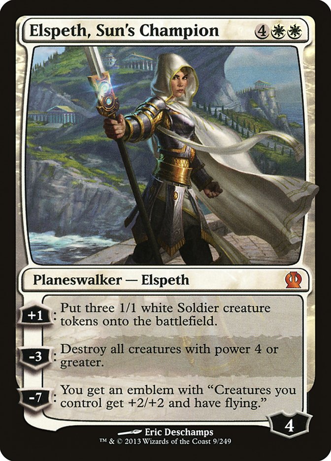 Elspeth, Sun's Champion [Theros] Magic: The Gathering