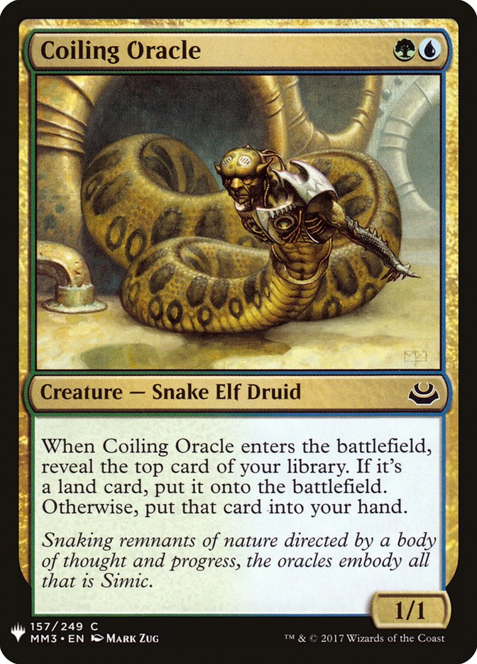 Coiling Oracle [Mystery Booster] Magic: The Gathering