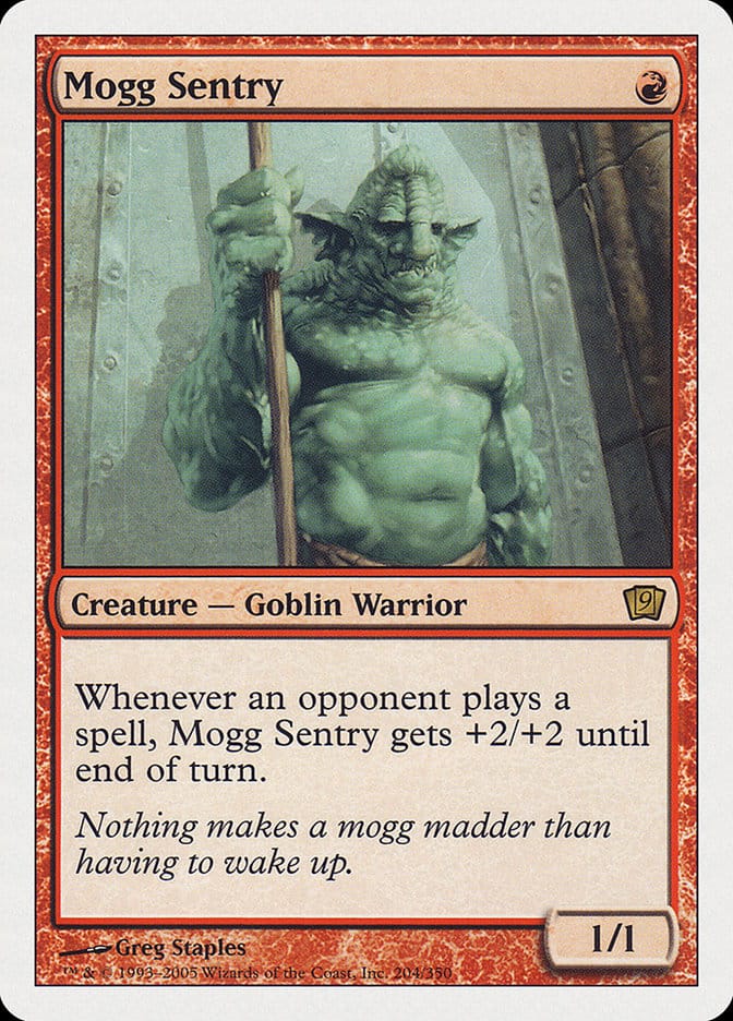 Mogg Sentry [Ninth Edition] Magic: The Gathering