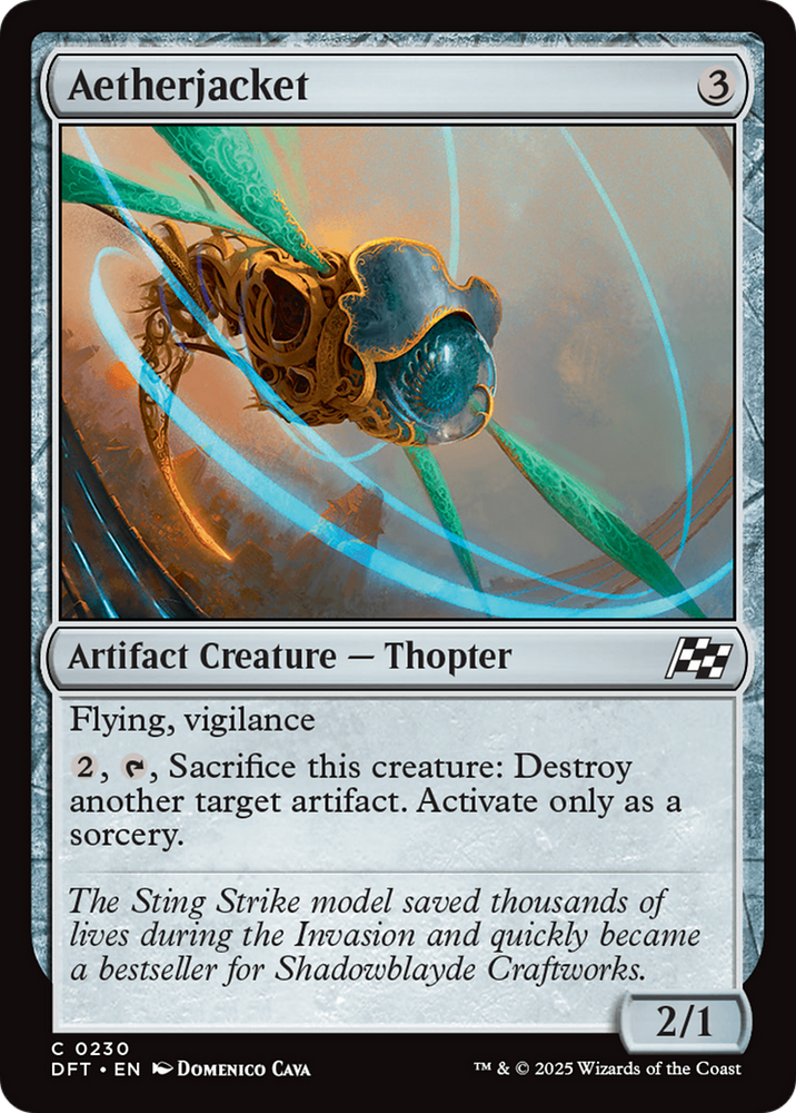 Aetherjacket [Aetherdrift] Magic: The Gathering