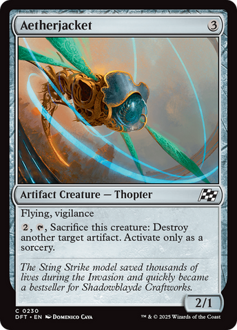 Aetherjacket [Aetherdrift] Magic: The Gathering