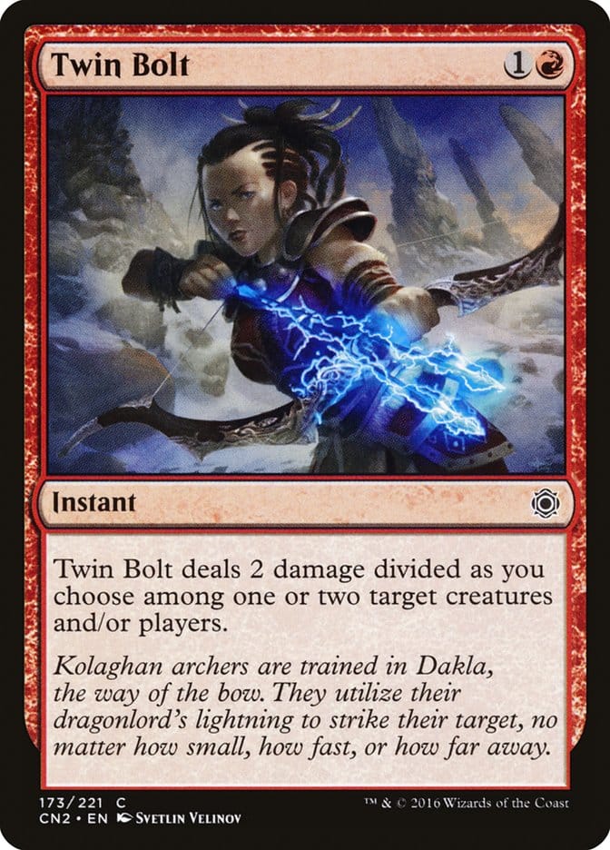 Twin Bolt [Conspiracy: Take the Crown] Magic: The Gathering