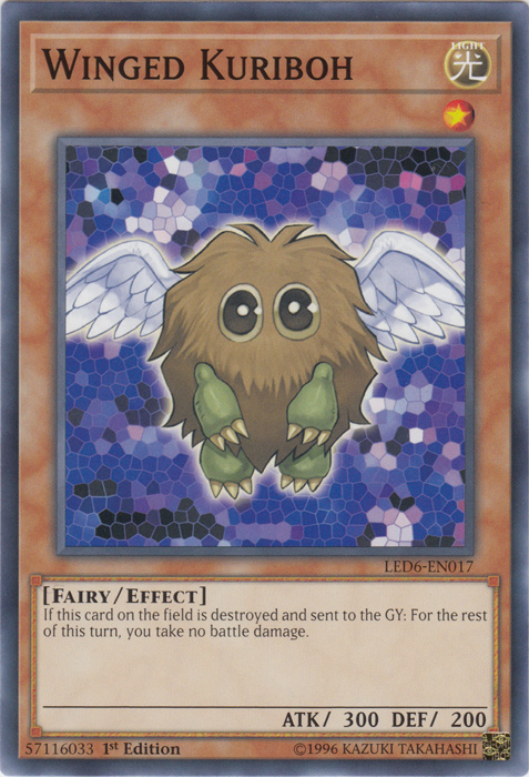 Winged Kuriboh [LED6-EN017] Common Yu-Gi-Oh!