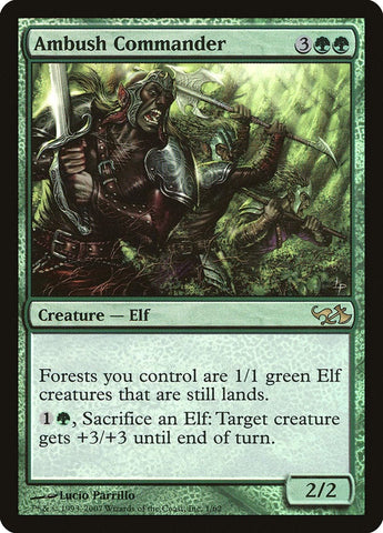 Ambush Commander [Duel Decks: Elves vs. Goblins] Magic: The Gathering