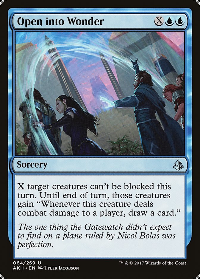 Open into Wonder [Amonkhet] Magic: The Gathering