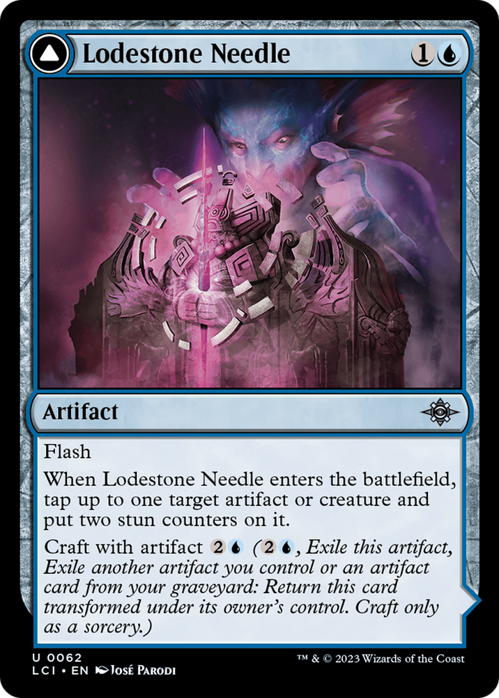 Lodestone Needle // Guidestone Compass [The Lost Caverns of Ixalan] Magic: The Gathering