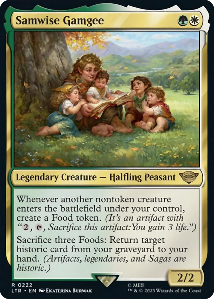 Samwise Gamgee [The Lord of the Rings: Tales of Middle-Earth] Magic: The Gathering