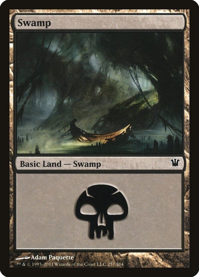 Swamp (257) [Innistrad] Magic: The Gathering