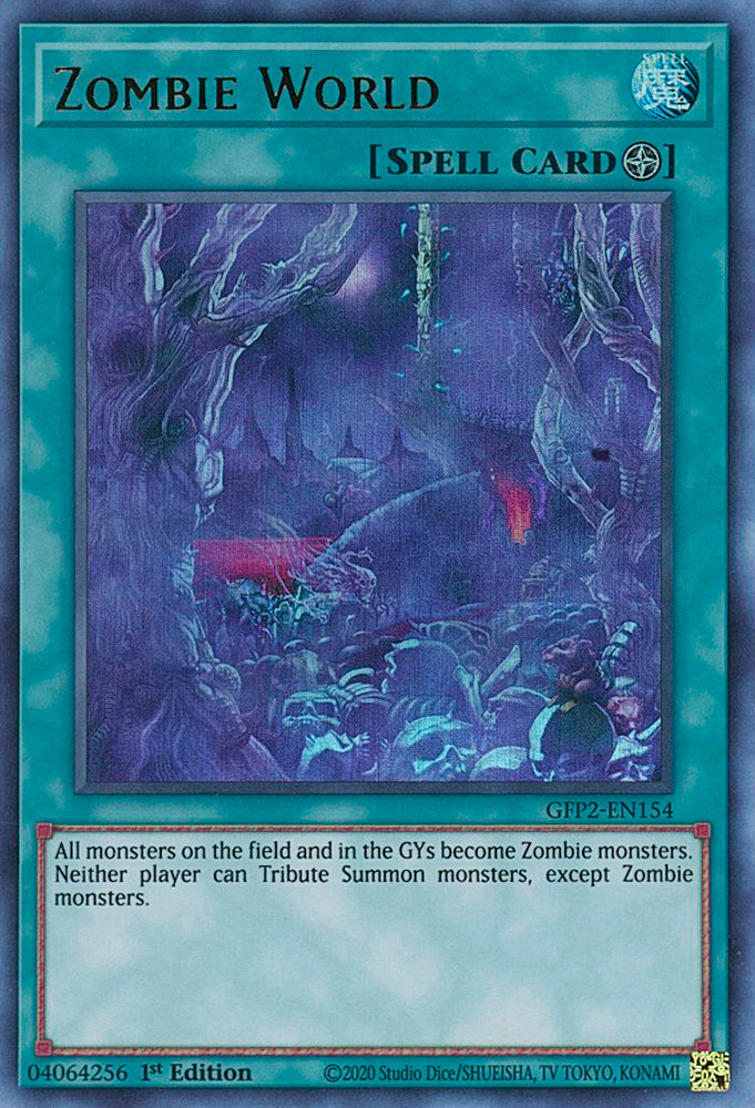 Zombie World [GFP2-EN154] Ultra Rare - Yugioh Cards For Your TCG Needs!