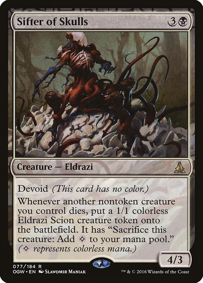 Sifter of Skulls [Oath of the Gatewatch] Magic: The Gathering