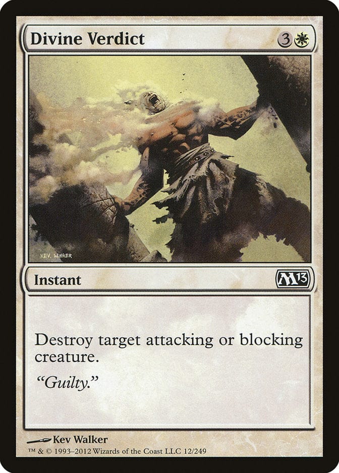 Divine Verdict [Magic 2013] Magic: The Gathering