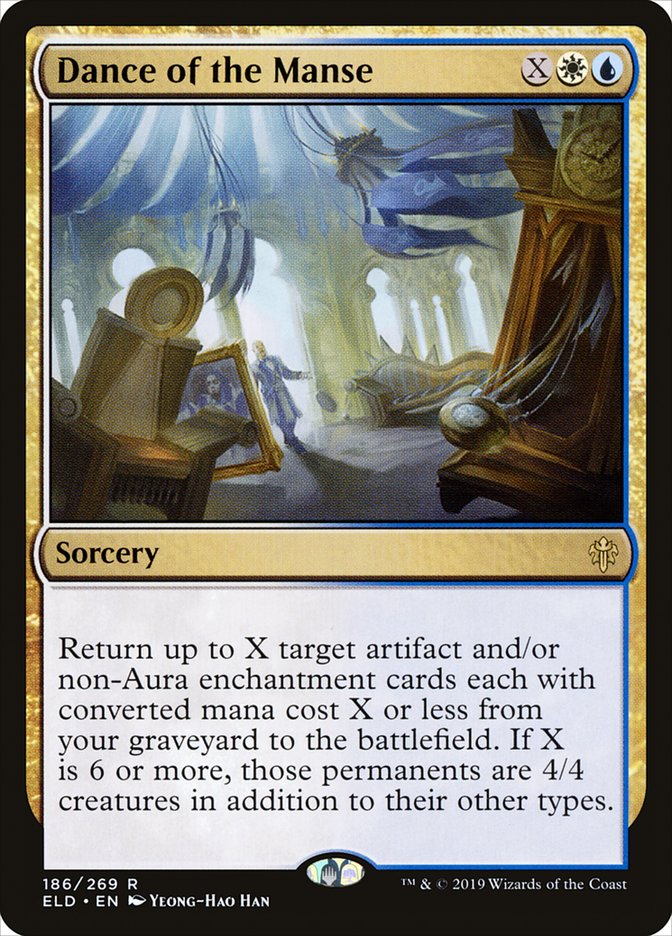Dance of the Manse [Throne of Eldraine] Magic: The Gathering