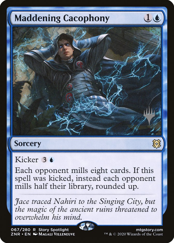Maddening Cacophony (Promo Pack) [Zendikar Rising Promos] Magic: The Gathering