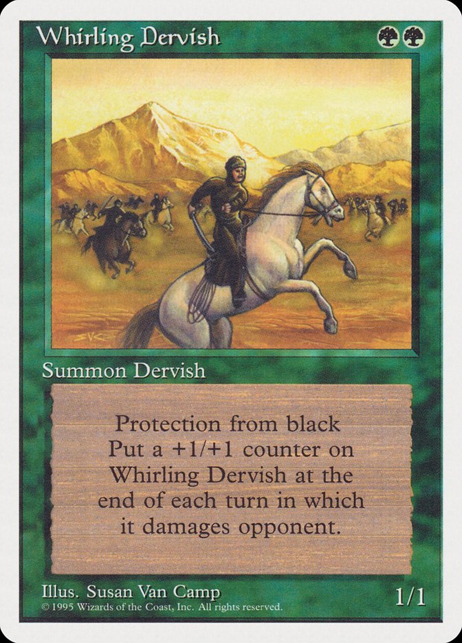 Whirling Dervish [Rivals Quick Start Set] Magic: The Gathering