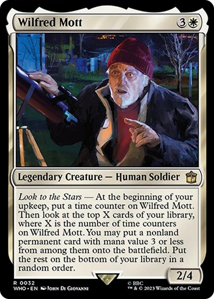 Wilfred Mott [Doctor Who] Magic: The Gathering