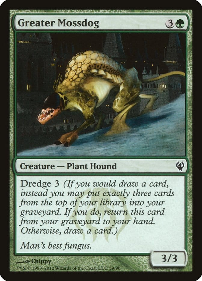 Greater Mossdog [Duel Decks: Izzet vs. Golgari] Magic: The Gathering