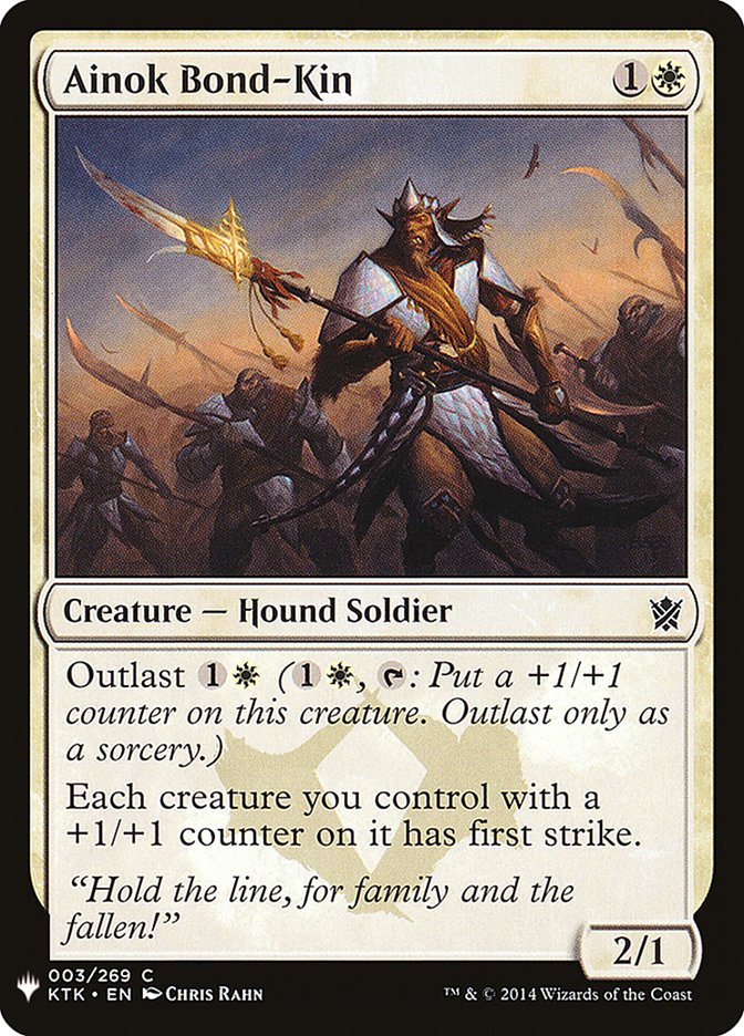 Ainok Bond-Kin [Mystery Booster] Magic: The Gathering