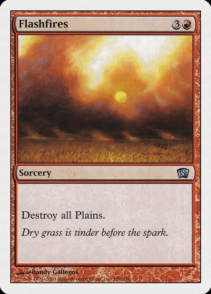 Flashfires [Eighth Edition] Magic: The Gathering