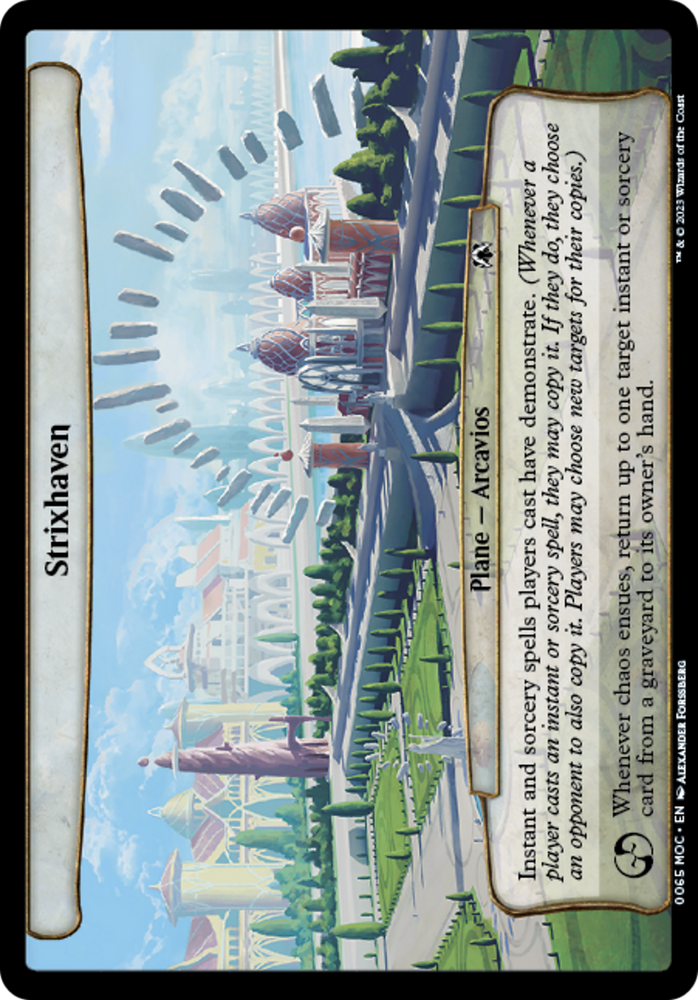 Strixhaven [March of the Machine Commander] Magic: The Gathering