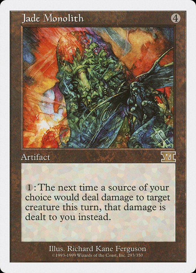 Jade Monolith [Classic Sixth Edition] Magic: The Gathering