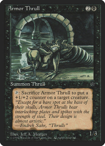 Armor Thrull (Jeff A. Menges) [Fallen Empires] Magic: The Gathering