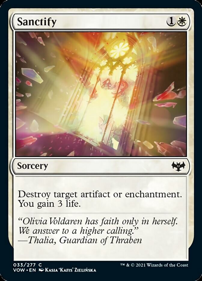 Sanctify [Innistrad: Crimson Vow] Magic: The Gathering