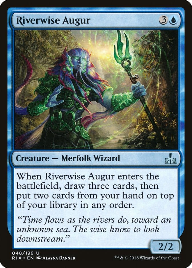 Riverwise Augur [Rivals of Ixalan] Magic: The Gathering