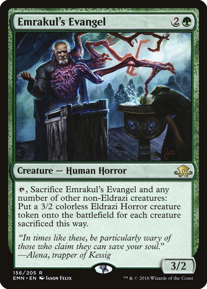 Emrakul's Evangel [Eldritch Moon] Magic: The Gathering