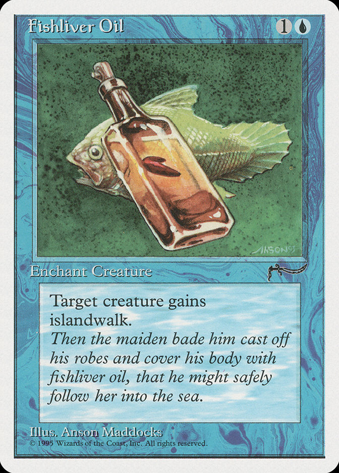 Fishliver Oil [Chronicles] Magic: The Gathering