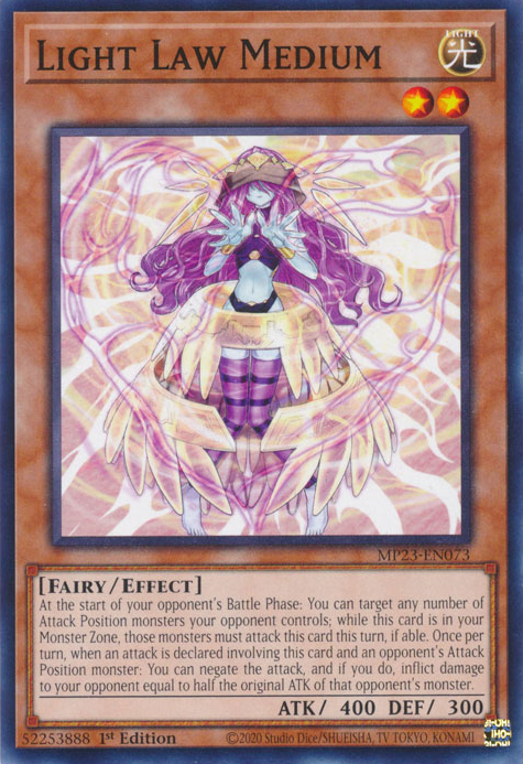 Light Law Medium [MP23-EN073] Common - Yugioh Cards For Your TCG Needs!