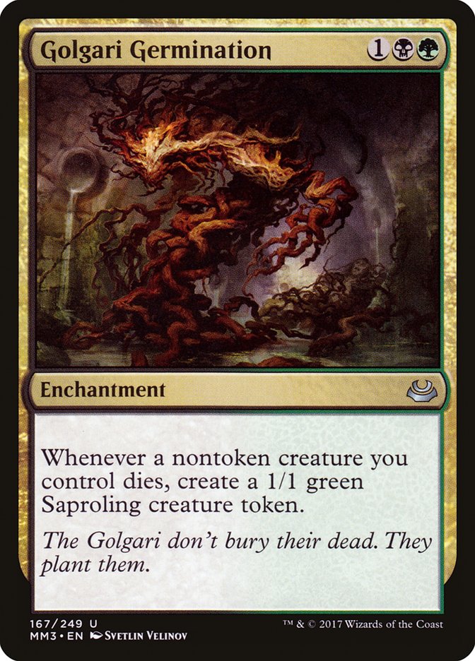 Golgari Germination [Modern Masters 2017] Magic: The Gathering