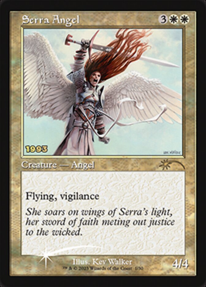 Serra Angel [30th Anniversary Promos] Magic: The Gathering